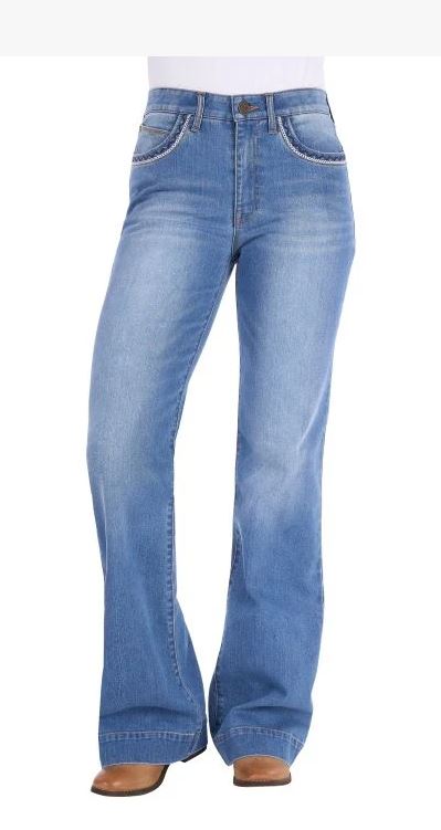 Wrangler SS27 Womens Margo Trouser Jean 34 Leg