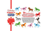 Breyer Activity 75th Anniversary Calendar Celebrating 12 Days Of Breyer
