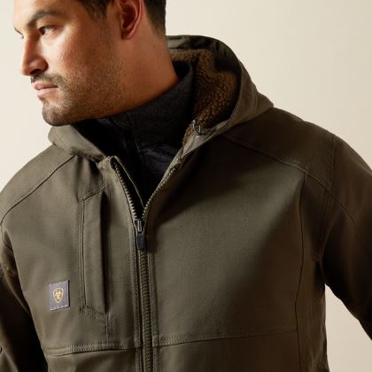 Ariat AW26 Mens Rebar Duracanvas Jacket Earth