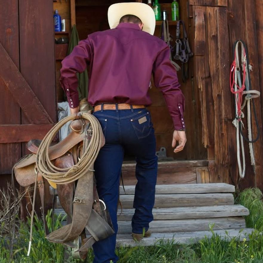 Wrangler Mens Cowboy Cut Slim Fit Jean