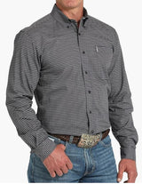 Cinch S52 Mens Modern Fit Geometric Print Shirt