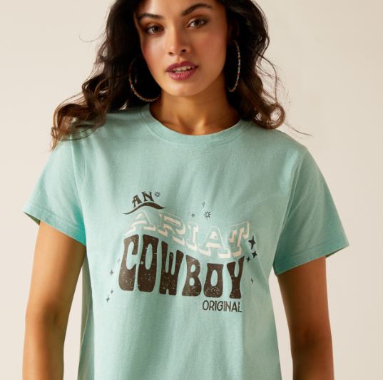 Ariat Womens Ariat Cowboy Tshirt – Hewitt & Whitty Saddlery