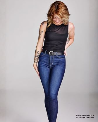 Wrangler Womens Bespoke High Rise Skinny Jean