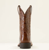 Ariat SS25 Mens Sport Western Wide Square Toe Dark Tan