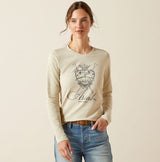 Ariat AW26 Womens Ritzy Logo Long Sleeved TShirt
