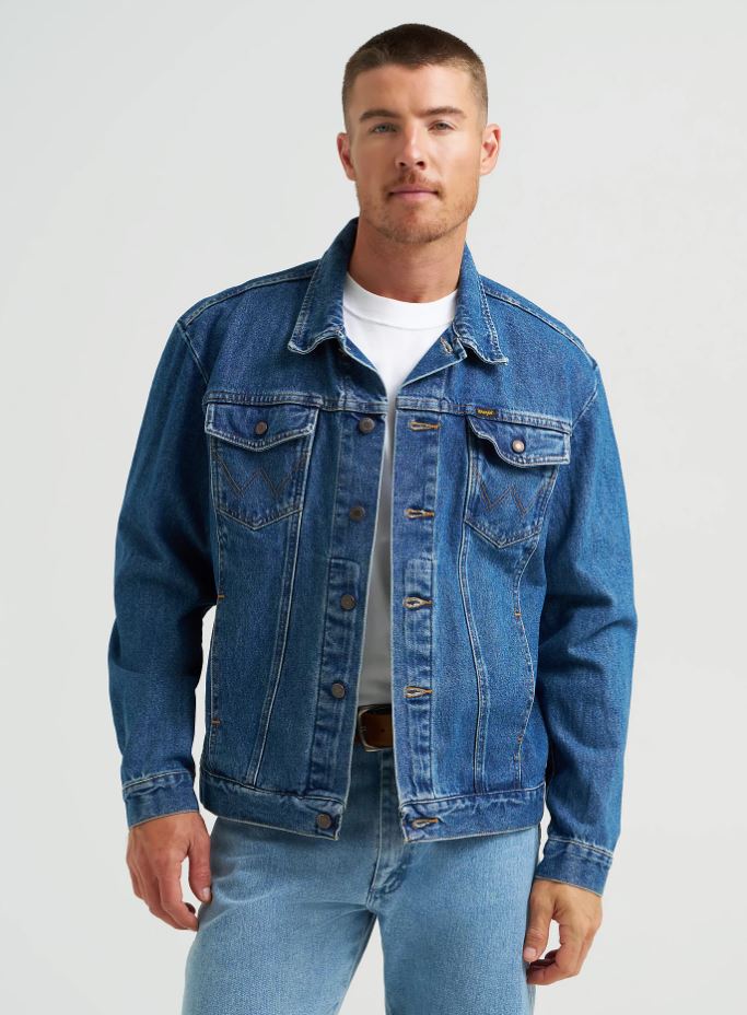 Wrangler Mens Cowboy Cut Classic Denim Jacket