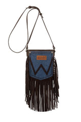 COMING SOON Wrangler S26 Denim Pocket Fringe Bag
