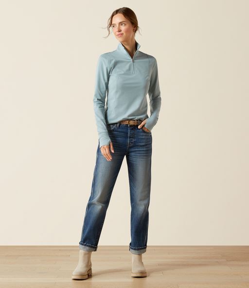 Ariat AW26 Women's Gridwork 2.0 1/4 Zip Base Layer