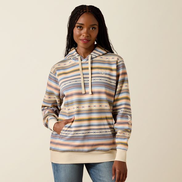 Ariat SS27 Womens Logo 2.0 Hoodie Multicolor Serape