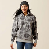 Ariat AW26 Womens Sienna 1/2 Zip Sweatshirt Marble Southwest