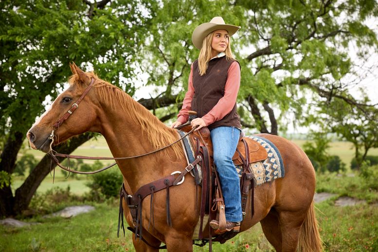 Ariat W26 Womens Team Kirby Pro Shirt Mauvewood