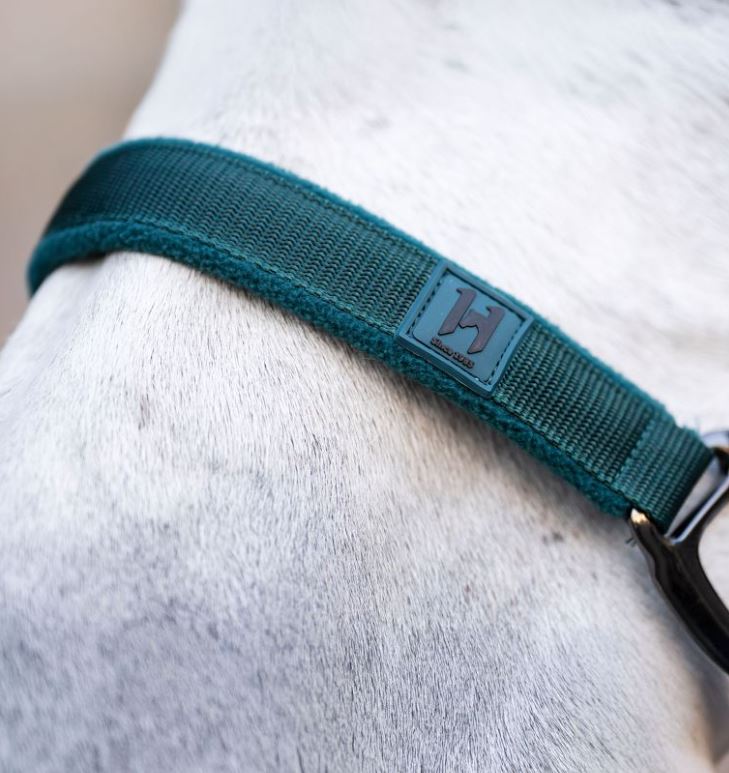Horseware Dynasty Green Headcollar & Lead Rope
