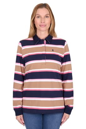 Thomas Cook AW26 Womens Ruth Rugby Tan/Pink