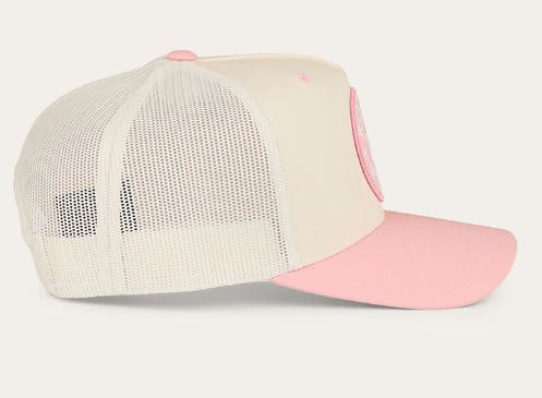 Ringers Western AW26 Signature Bull Trucker Cap Rosey/Off White