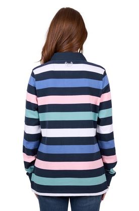 Wrangler AW25 Womens Camden Stripe Rugby