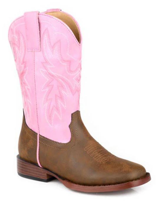 Roper SS26 Gretchen Boot Pink/Tan