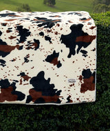 Pure Western AW25 Cow Print Snuggle Blanket
