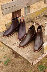Thomas Cook SS27 Mens Trentham CTech EEE Fit Rouge Brown