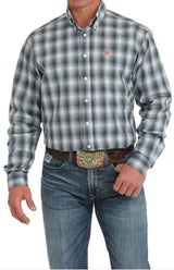 Cinch S51 Mens Western Plaid Shirt