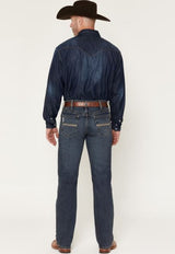 Cinch S63 Mens White Label Relaxed Straight Jean 34Leg