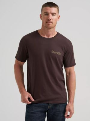 Wrangler Mens Rodeo Wrestling Team Graphic TShirt