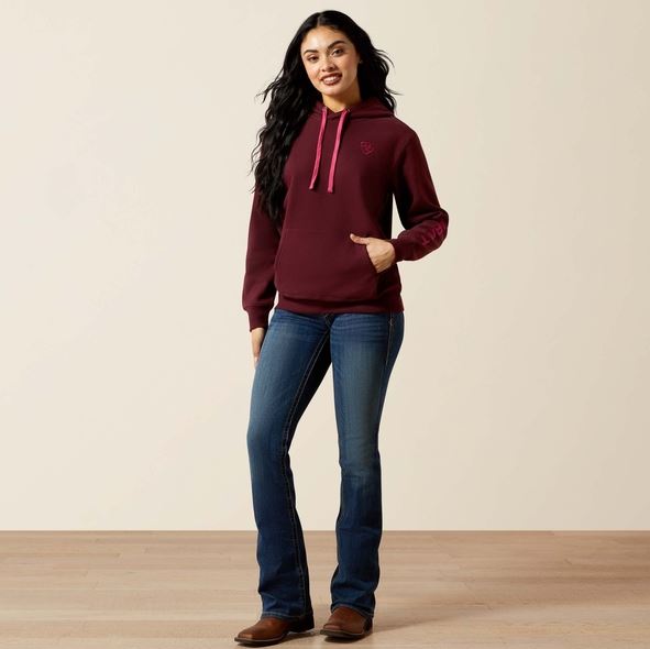 Ariat AW26 Womens Logo 2.0 Hoodie Port Royal