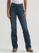 Wrangler Womens Retro Bailey High Rise Boot Cut Jean 32Leg