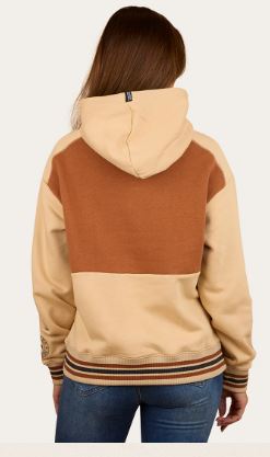 Ringers Western AW26 Womens Aspley Pullover Hoodie Dark Sand