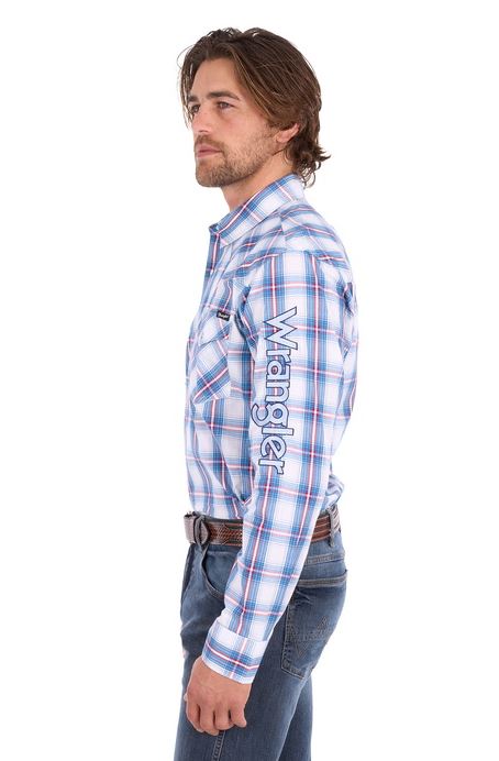 Wrangler SS27 Mens Louis Logo Shirt
