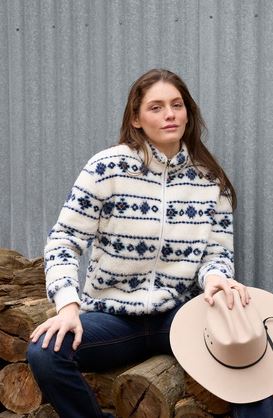 Pure Western AW26 Womens Sharna Fleece Jacket