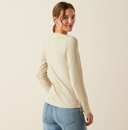 Ariat AW26 Womens Ritzy Logo Long Sleeved TShirt