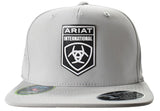 Ariat AW25 Mens International Hybrid Grey Snap Back Cap