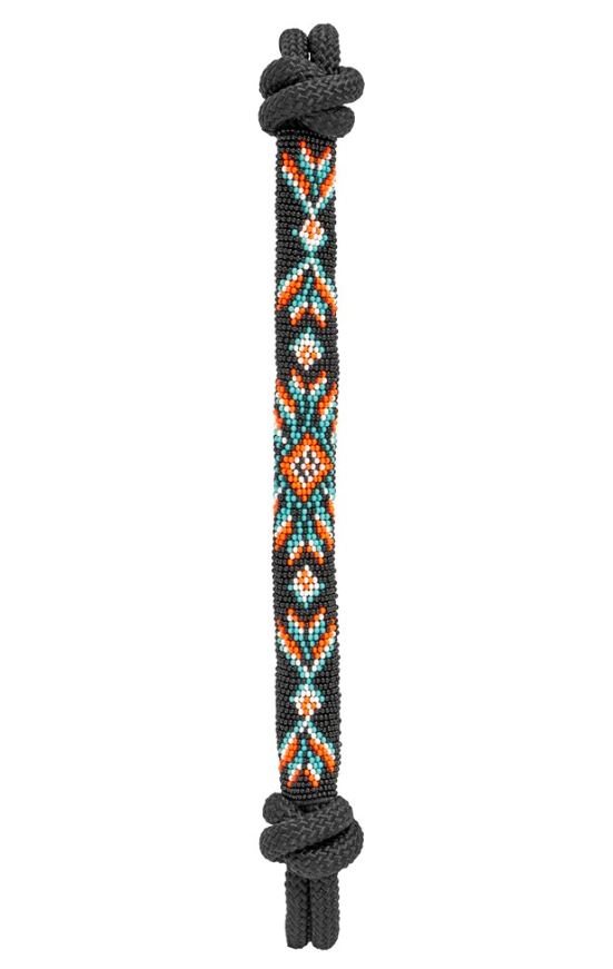 Fort Worth Beaded Nose Rope Halter with Lead