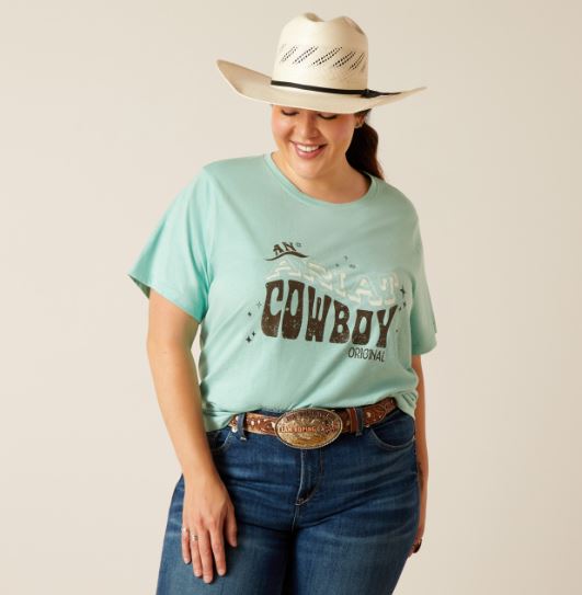 Ariat Womens Ariat Cowboy Tshirt