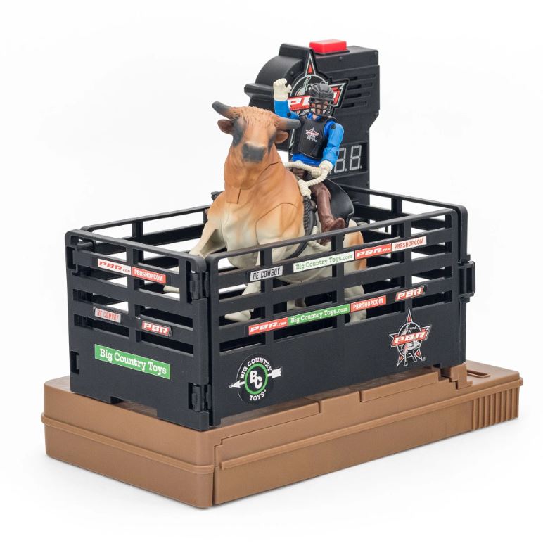 Big Country Toys PBR Bucking Bull & Rider