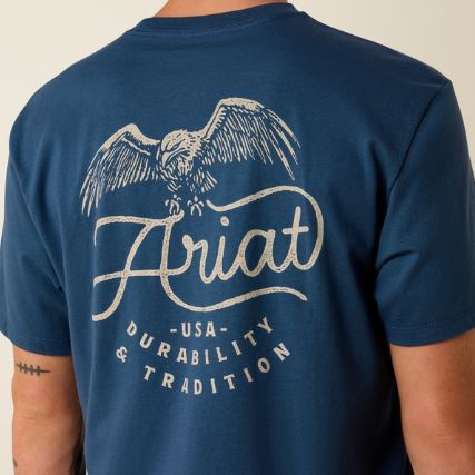 Ariat SS27 Mens Drop Down Eagle TShirt