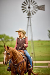 Ariat W26 Womens Team Kirby Pro Shirt Mauvewood