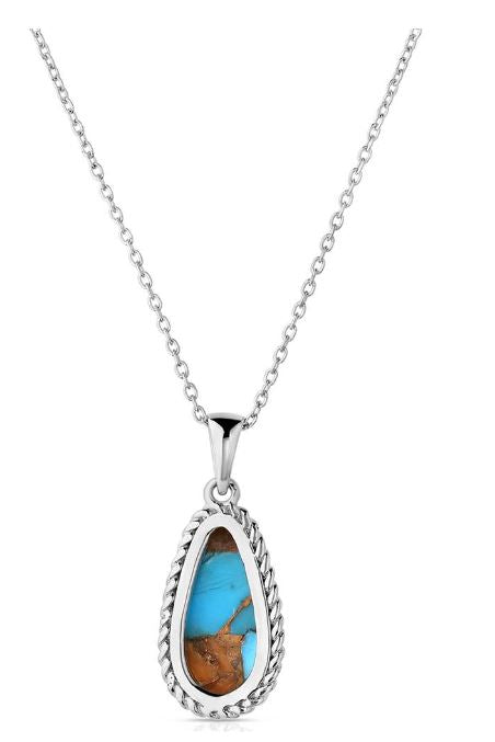 Montana Silversmiths Mountain Glacier Treasure Necklace