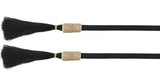 Fort Worth Yacht Cord Split Reins with Horsehair 8' Brown