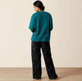 Ariat AW26 Womens Dream Pajama Set Deserted Print