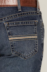 Cinch S63 Mens White Label Relaxed Straight Jean 34Leg