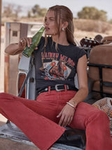 Wrangler x Lainey Wilson SS26 On Deck Shrunken Band TShirt