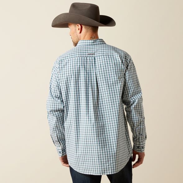 Ariat AW26 Mens Pro Series Townes Shirt Dark Teal