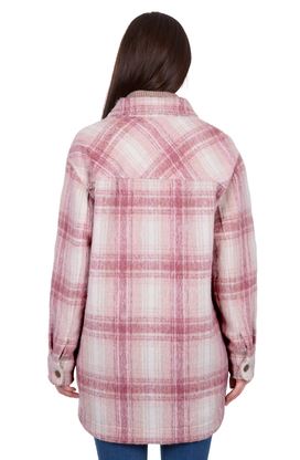 Dux-Bak AW26 Womens Elk Overshirt Pink