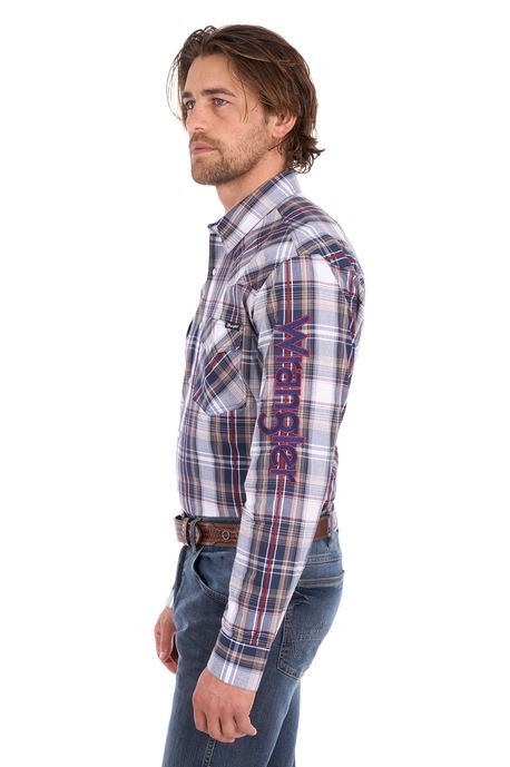 Wrangler SS27 Mens Shaun Logo Shirt