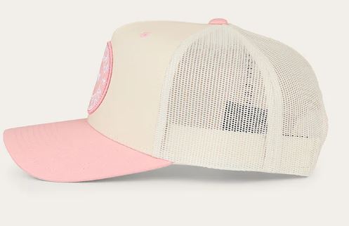 Ringers Western AW26 Signature Bull Trucker Cap Rosey/Off White