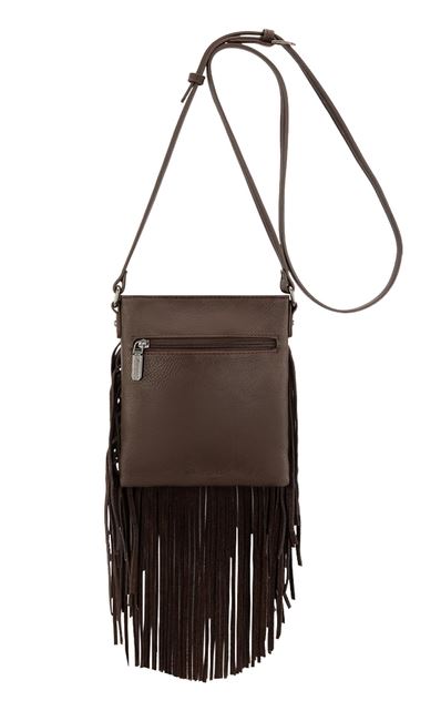 COMING SOON Wrangler S26 Denim Pocket Fringe Bag