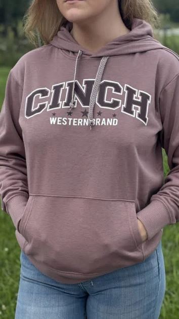 Cinch S63 Womens Western Logo Hoodie