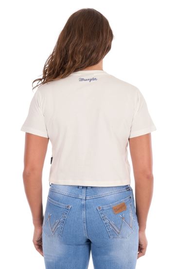 Wrangler SS27 Womens Cindy Crop TShirt