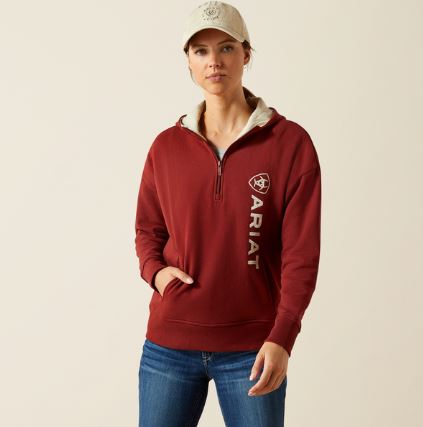 Ariat AW26 Womens Rabere 2.0 Hoodie Madder Brown